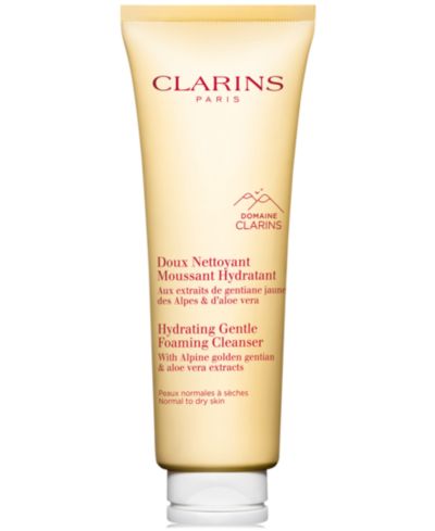 Clarins увлажняющее мягкое пенное очищающее средство с алоэ вера