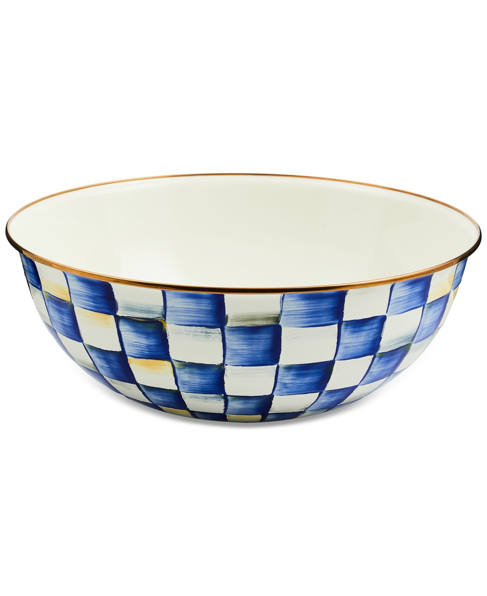 Миска Mackenzie-Childs Royal Check Extra-Large Everyday, 192-oz.