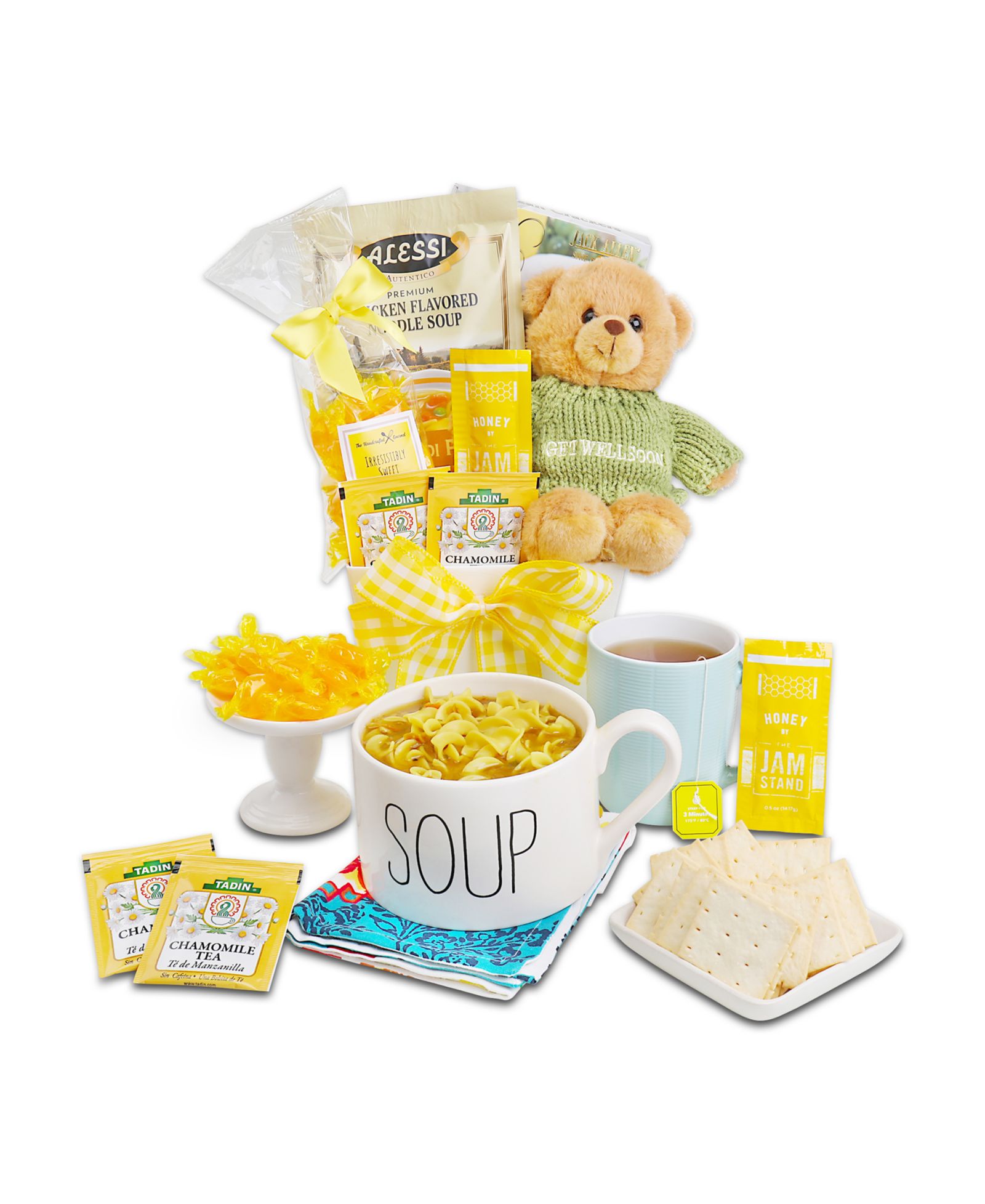 Подарочный набор Alder Creek Gift Baskets Hugs Well Wishes, 7 Piece