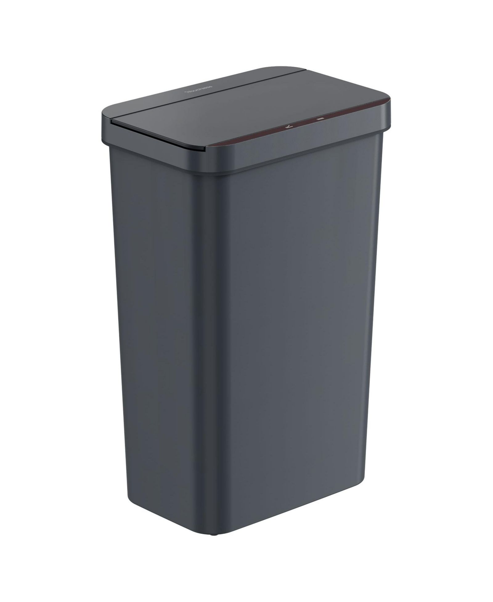 50 Liter / 13.2 Gallon Prime White Plastic Sensor Kitchen Trash Can