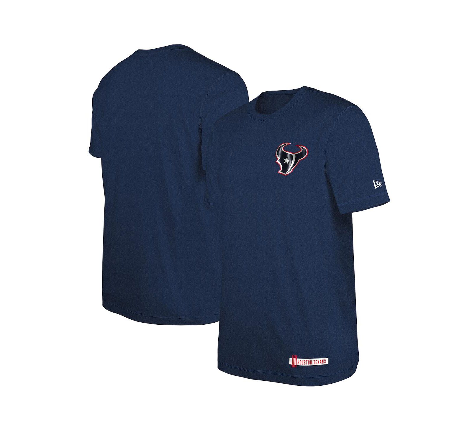 Мужская футболка New Era Navy Houston Texans 2024 NFL Training Camp