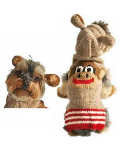 Chilly Dog S Monkey Hoodie Dog Sweater