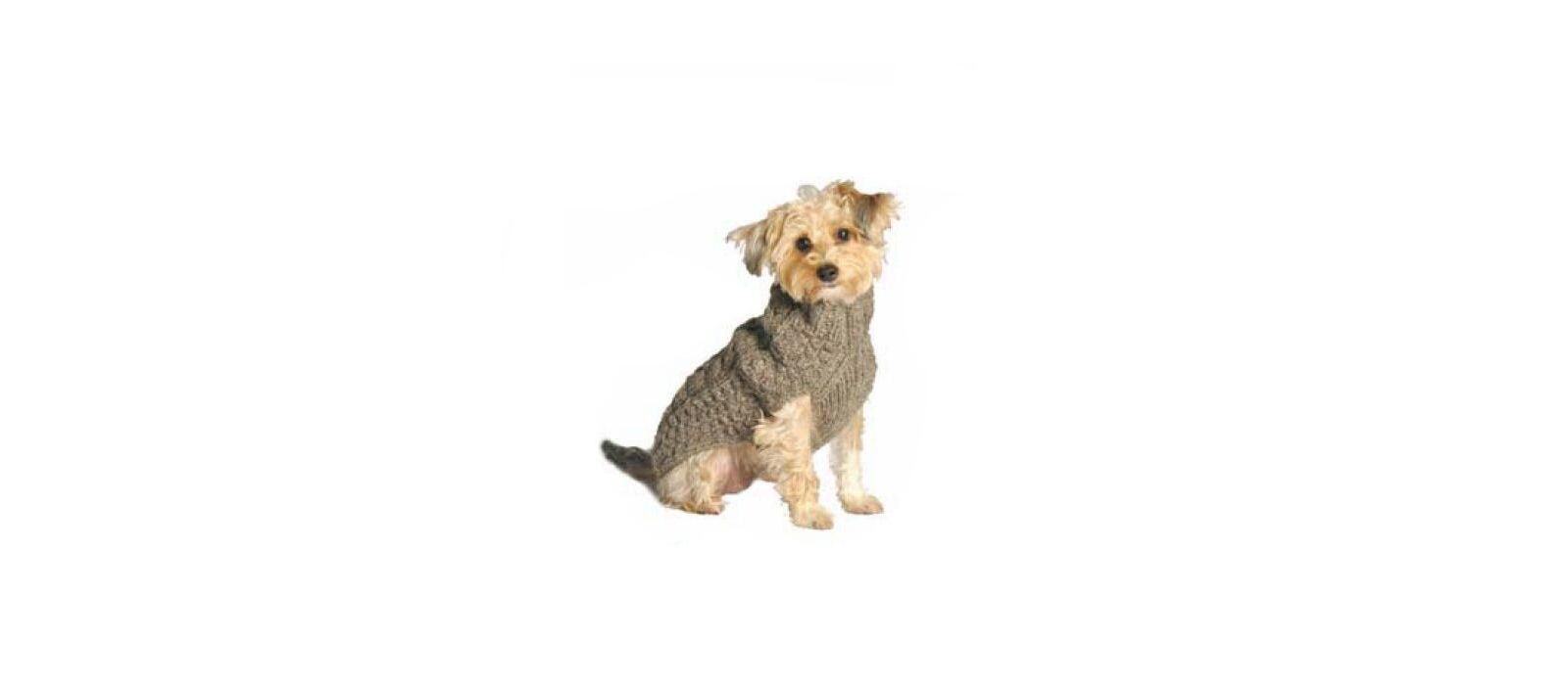 Chilly Dog M GREY CABLE для собак