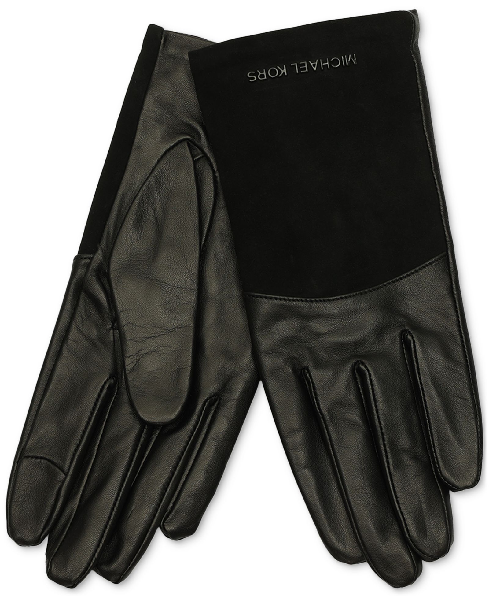 Women's Suede & Leather Tech Gloves
