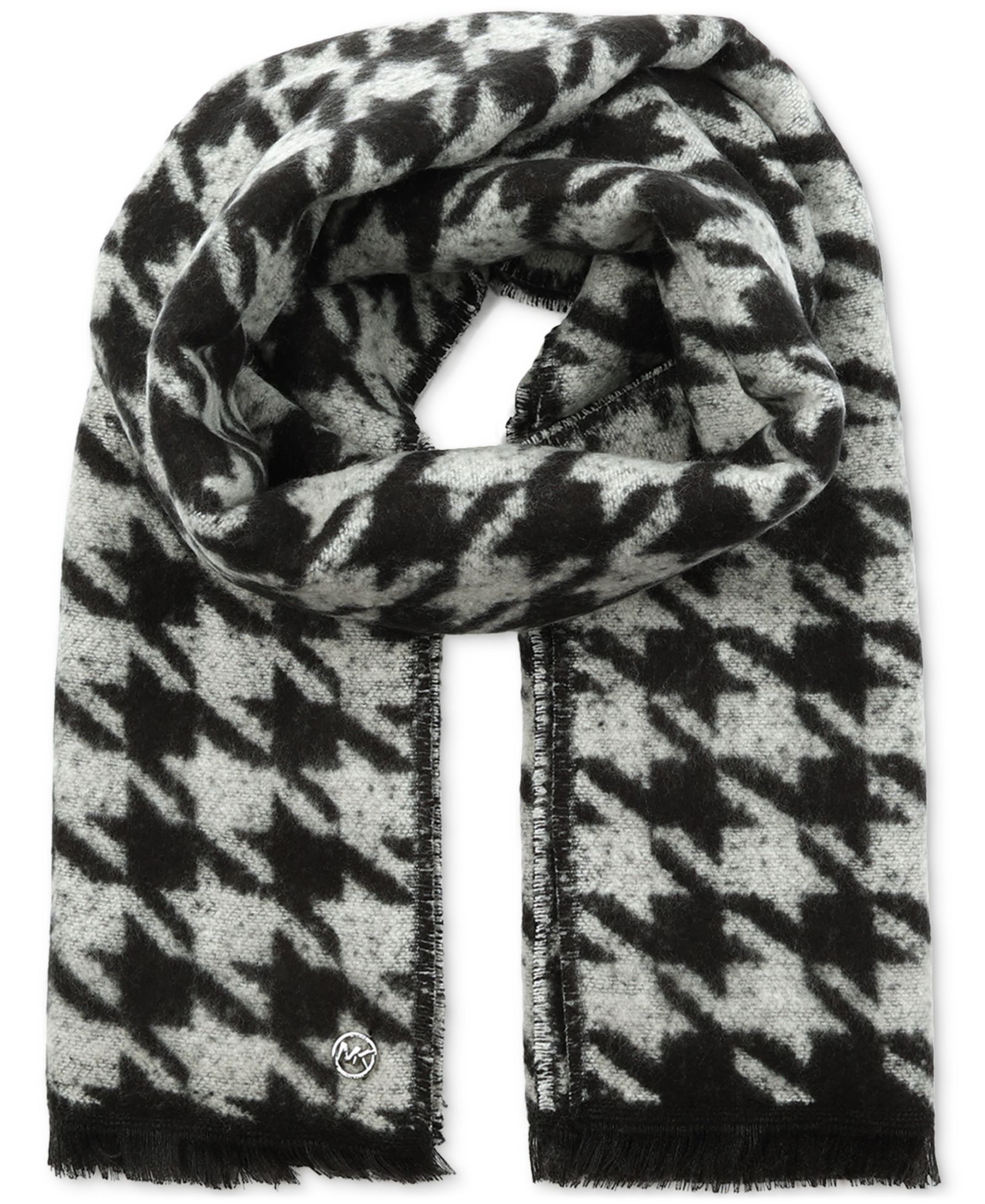 Women's Houndstooth Wrap Scarf