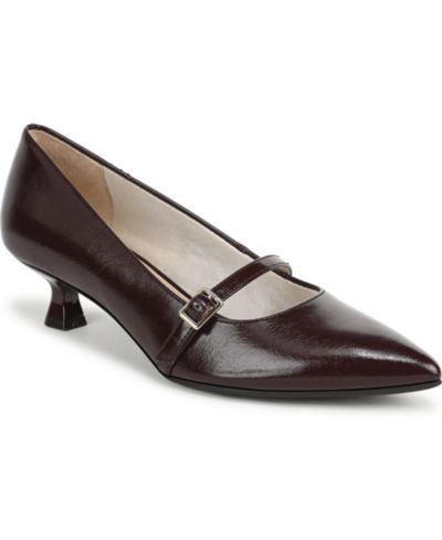 Chocolate Plum Faux Patent Leather