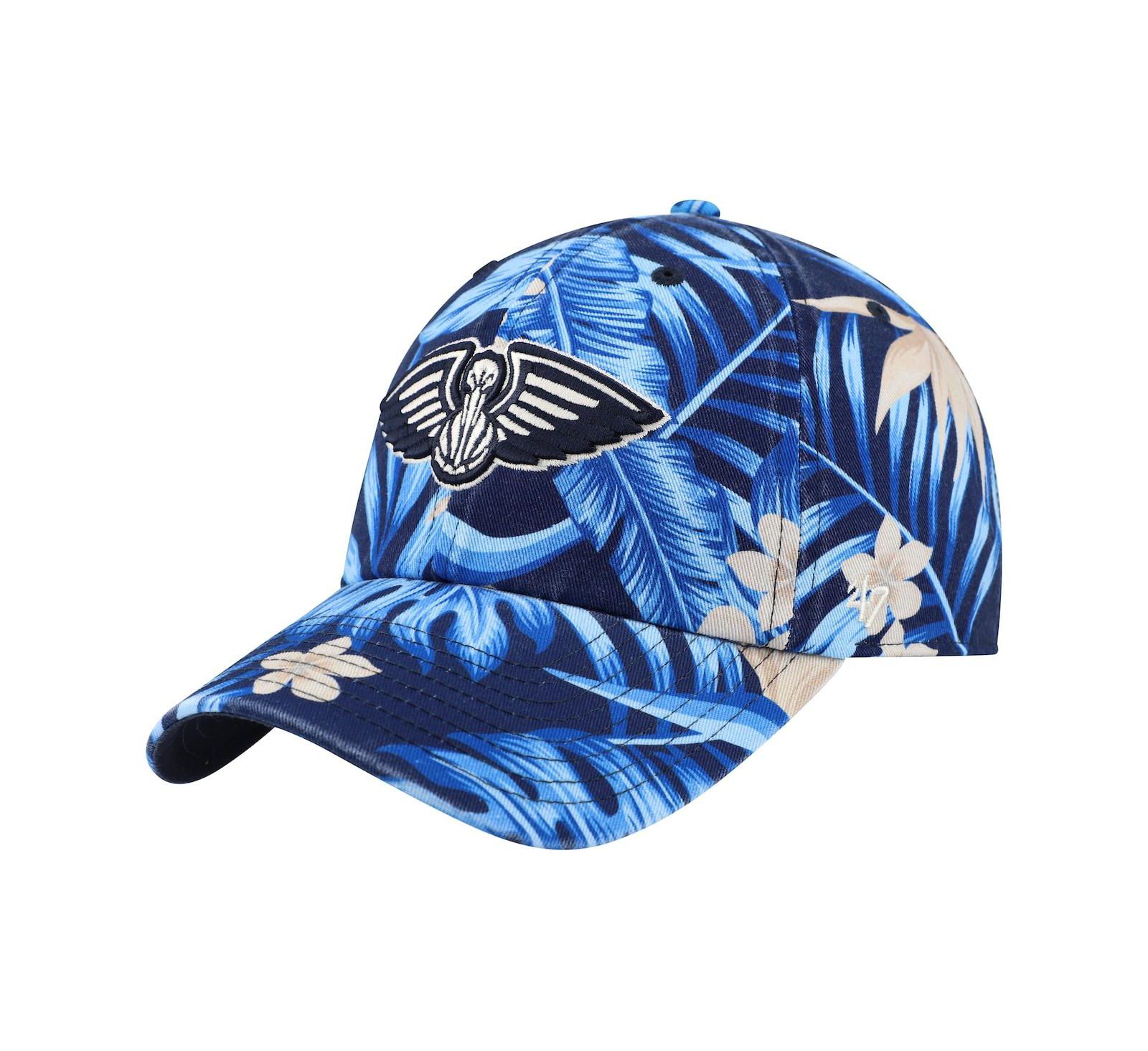 '47 Brand Мужская кепка New Orleans Pelicans Tropicalia Floral Clean Up Adjustable