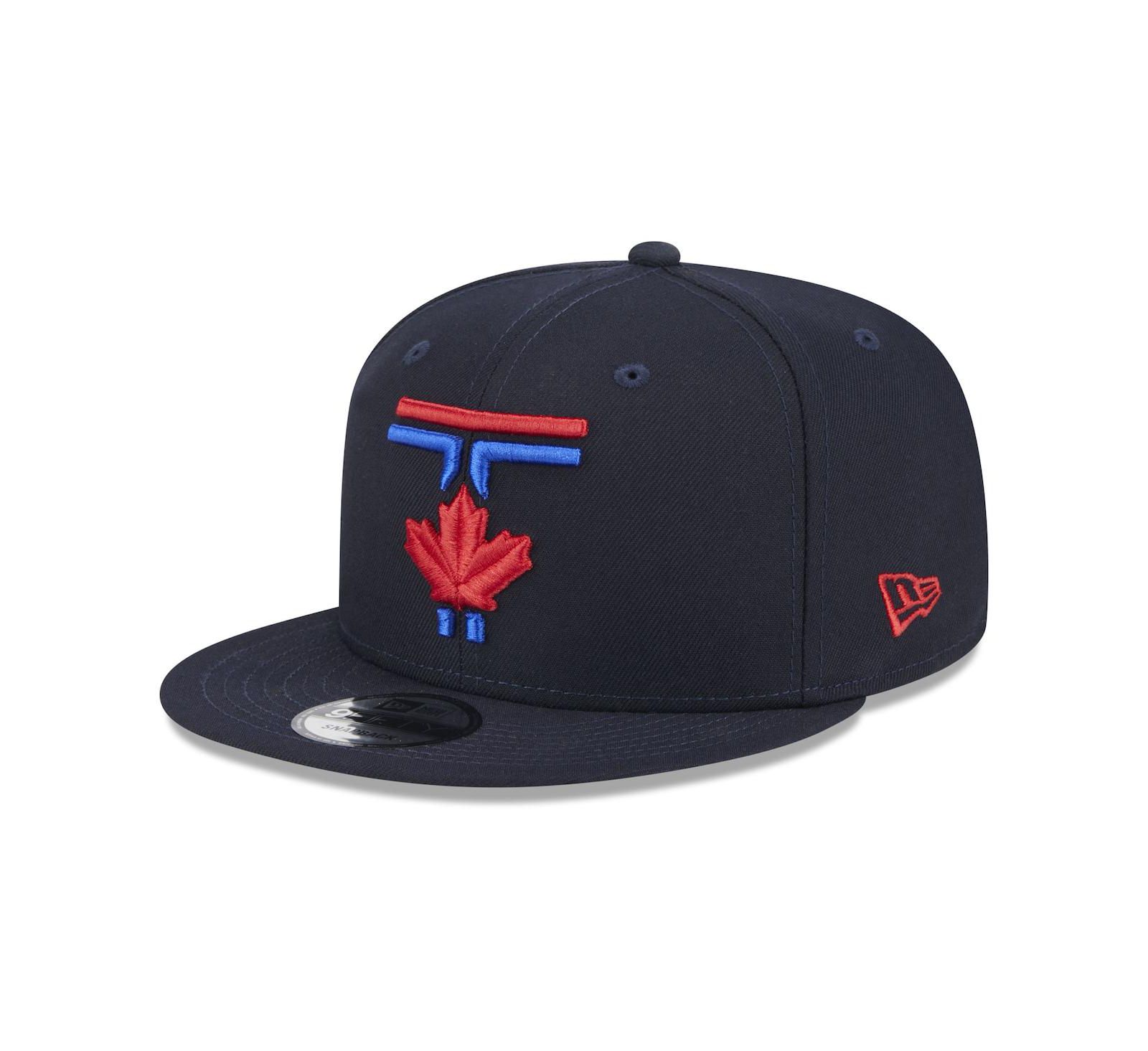 New Era Men's Navy Toronto Blue Jays 2024 City Connect 9FIFTY Snapback Hat