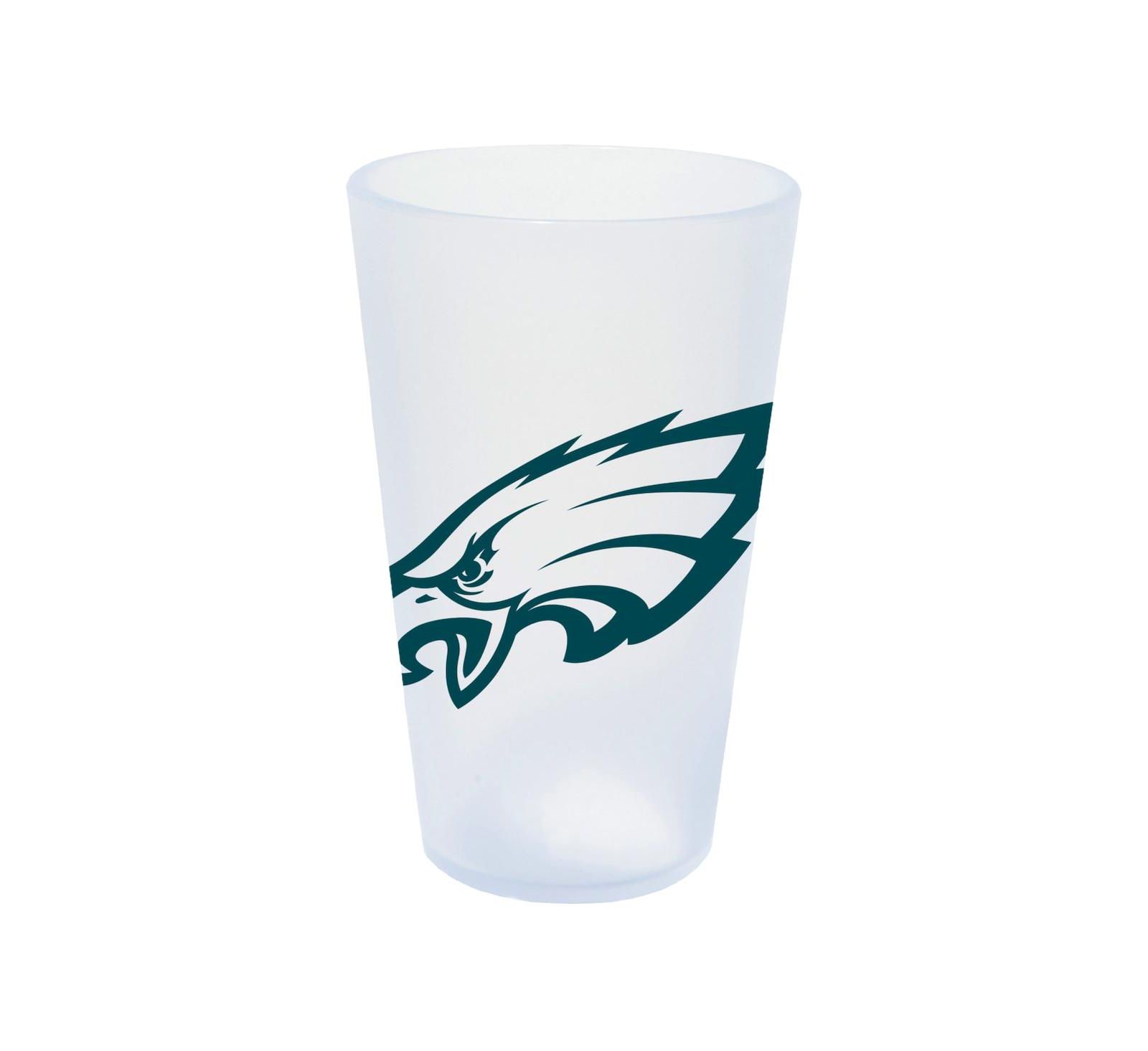Стакан для напитков Wincraft Philadelphia Eagles 16oz. Icicle Silicone Pint Glass
