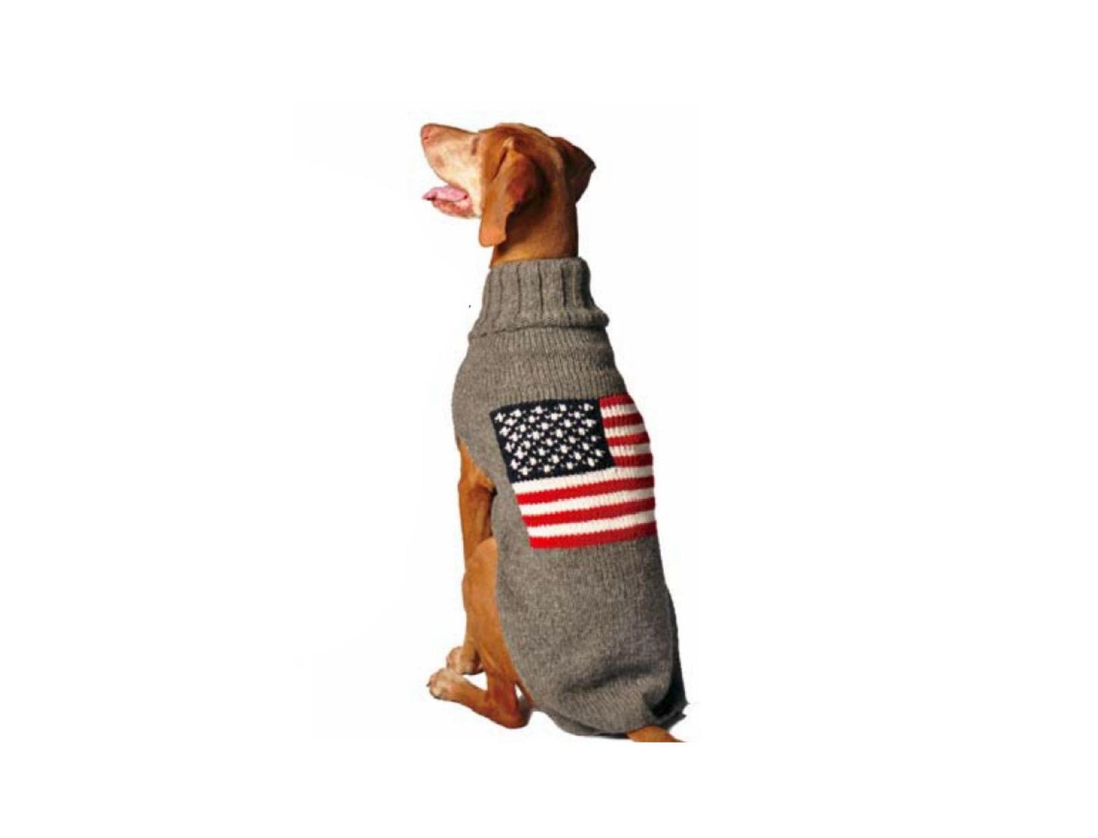 Chilly Dog L свитер для собак с американским флагом