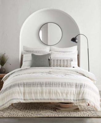 Levtex Home Pickford Tribal Stripe 3-Pc. Duvet Cover Set, King/California King