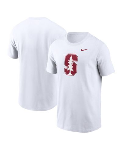 Мужская футболка Nike Stanford Cardinal Primetime Evergreen Logo белая