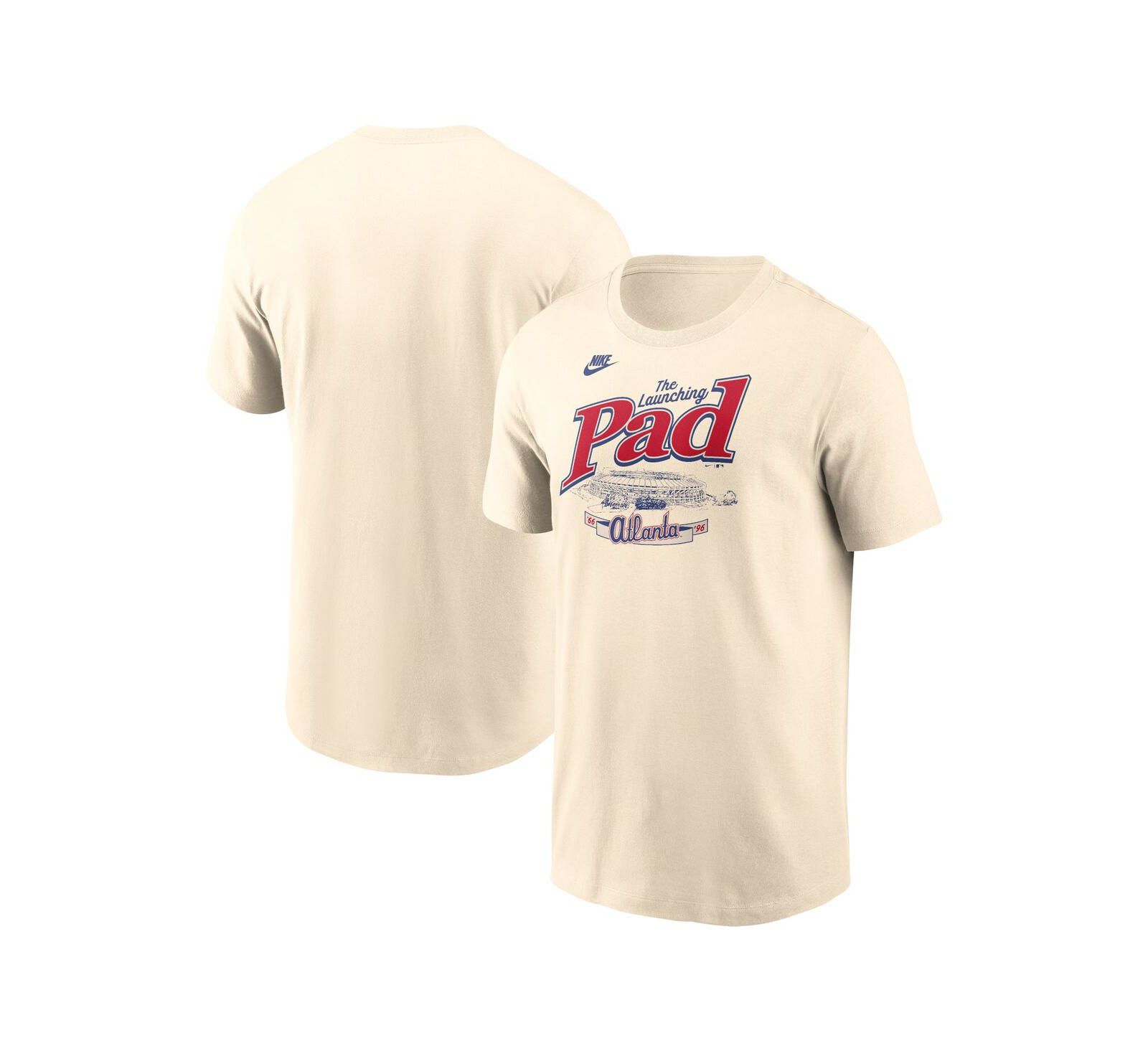 Мужская футболка Nike Atlanta Braves Local Home Town Cream