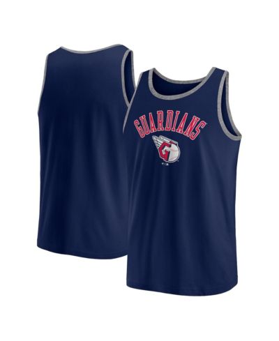 Мужской майка-алкоголичка Fanatics Navy Cleveland Guardians Bet Tank Top