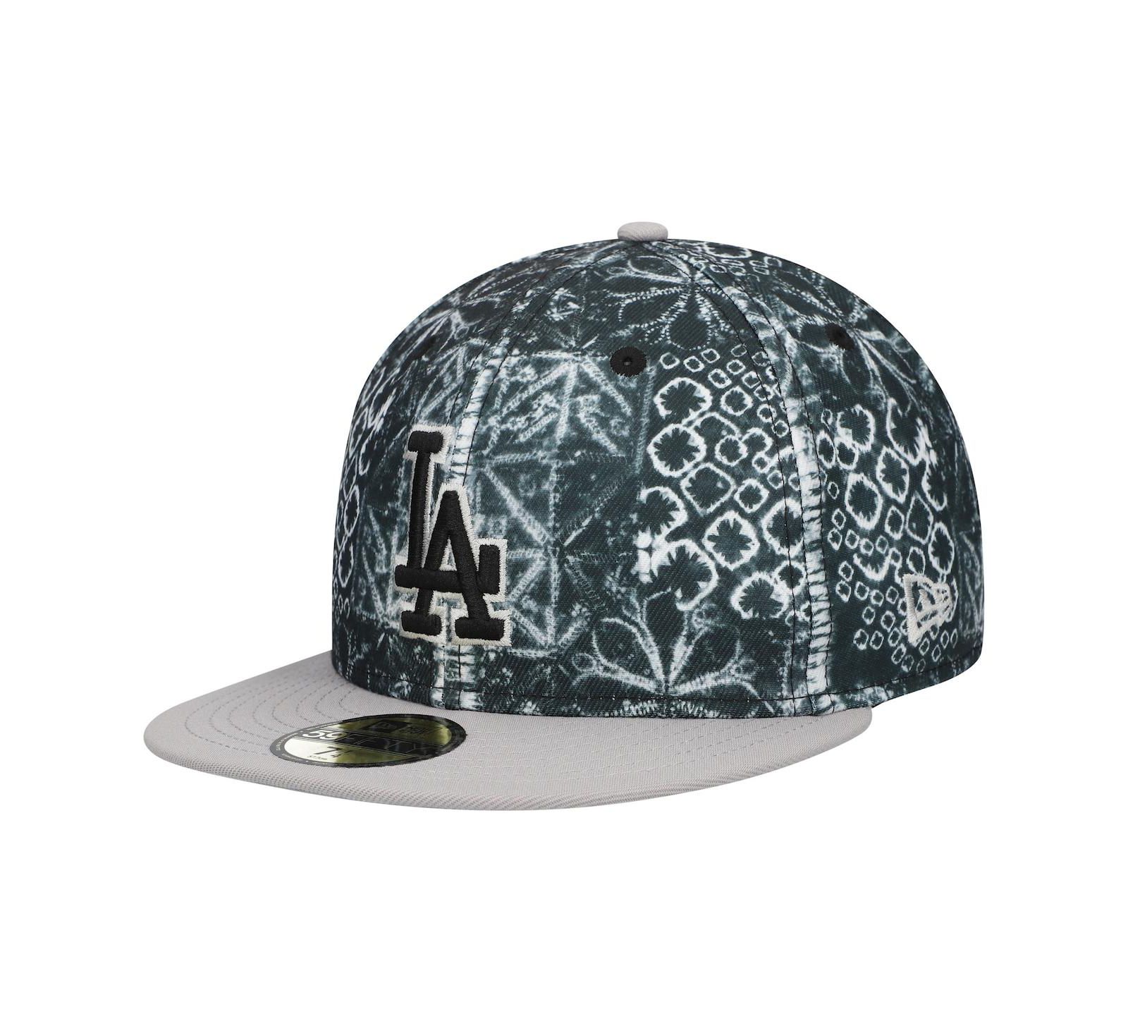 New Era Men's Black Los Angeles Dodgers Sands 59FIFTY Fitted Hat