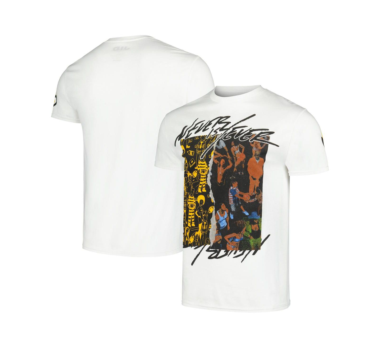 Футболка Manhead Merch White JID Never Iz 4 Ever для мужчин и женщин