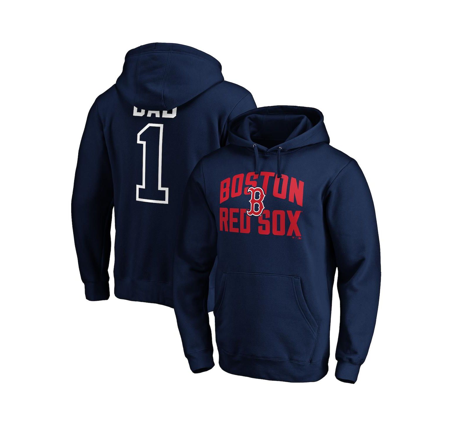 Мужская толстовка Fanatics Boston Red Sox Father's Day 1 Dad Navy