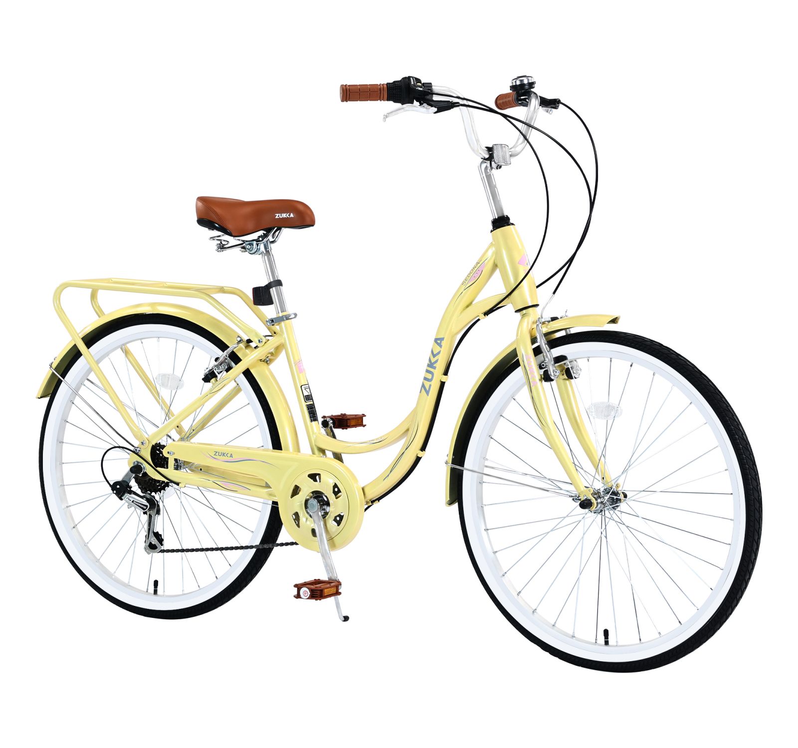 Женский велосипед Streamdale 7 Speed, стальная рама, 24 Inch