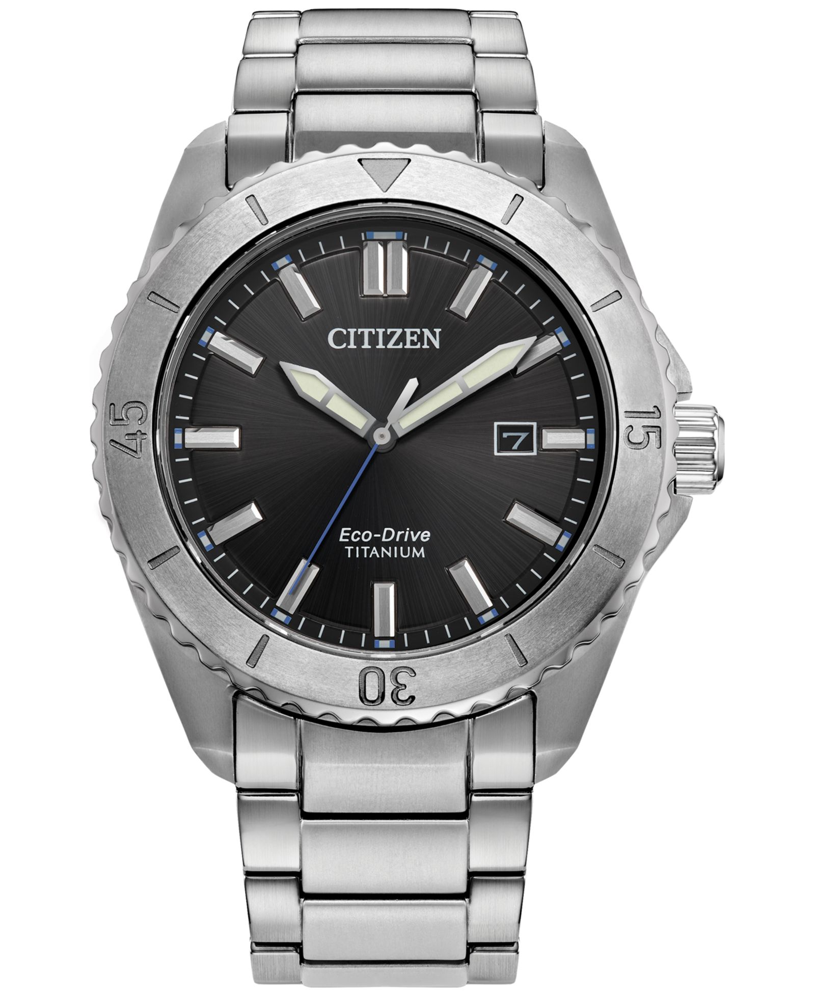 Citizen Eco-Drive Men's Brycen Super Titanium Bracelet Watch 41mm