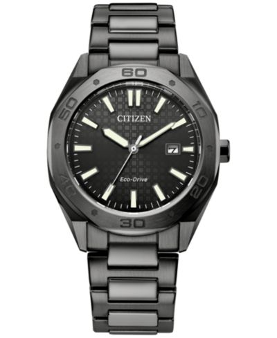 Citizen Eco-Drive Мужские часы Weekender, стальной браслет, 41mm