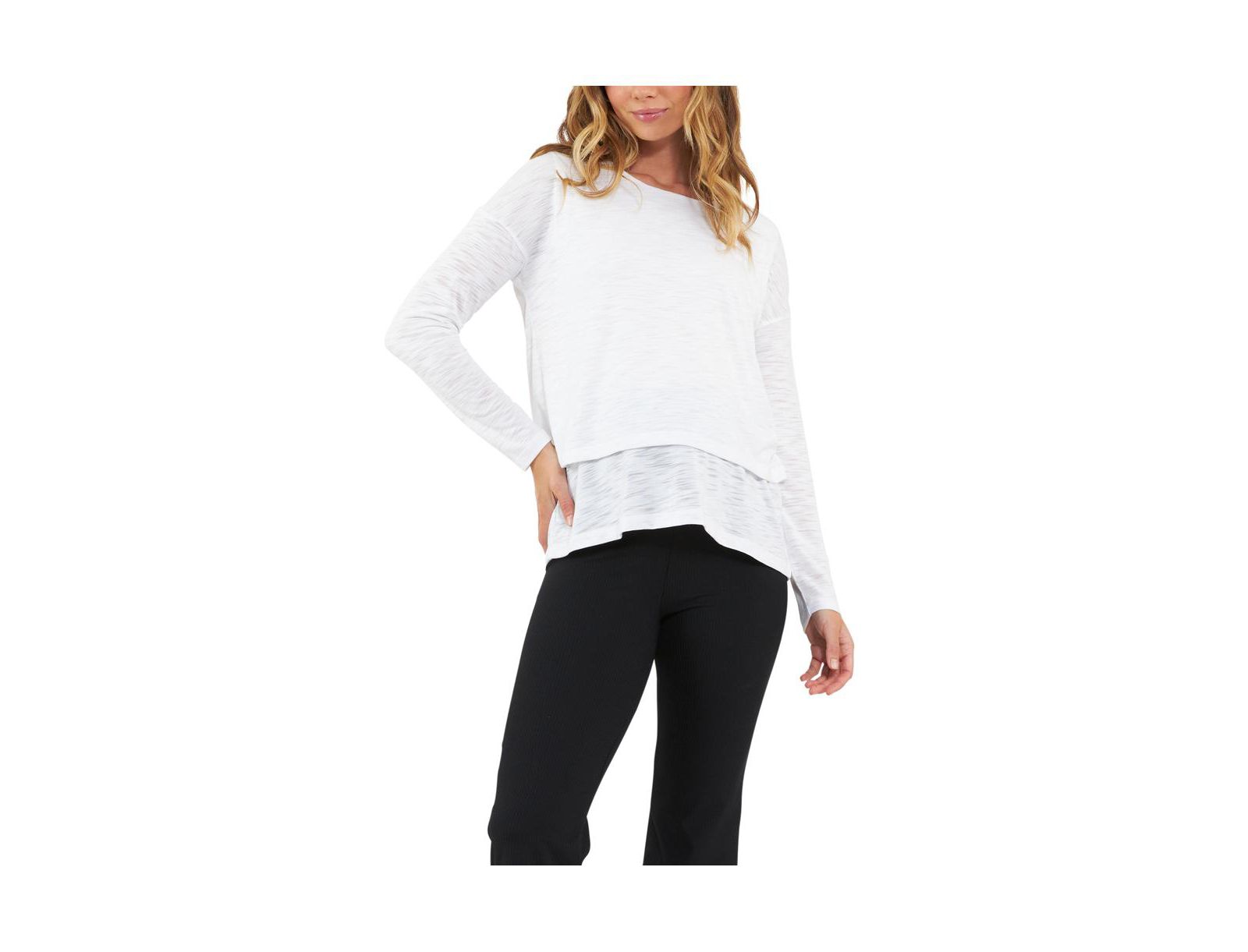 Ripe Maternity Maternity Jazmin Long Sleeve Nursing Top