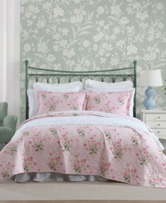 Комплект из двух стеганых покрывал Laura Ashley Veronicas Bouquet, Twin