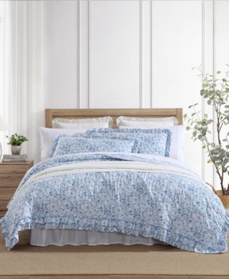 Laura Ashley комплект из 3 Piece одеял с точечным узором Quartet Dot, King