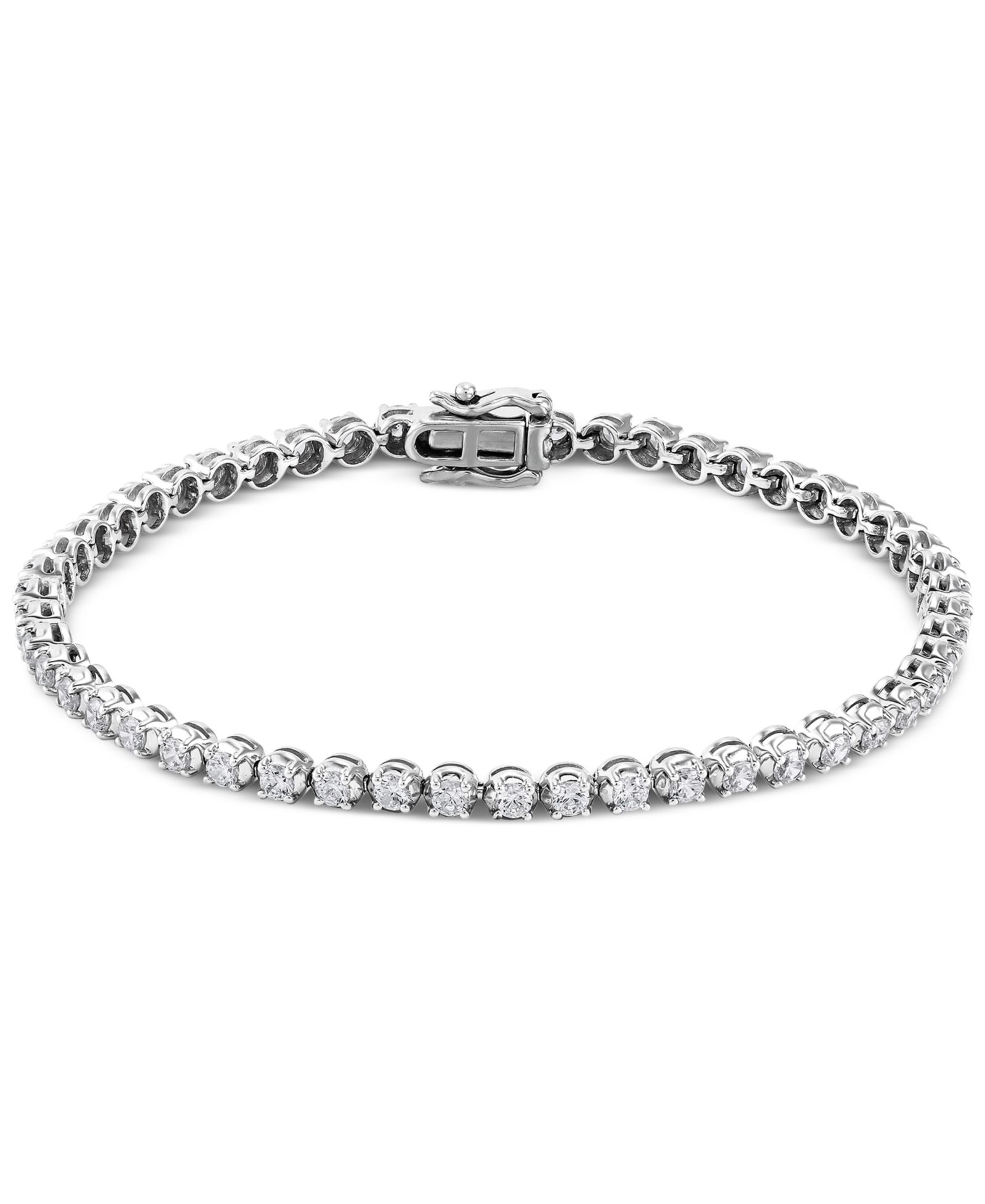 Lab Grown Diamond Tennis Bracelet (3 ct. t.w.) in 14k White or Yellow Gold