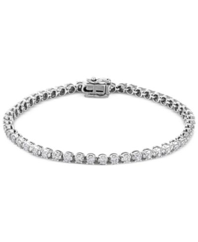 Lab Grown Diamond Tennis Bracelet (3 ct. t.w.) in 14k White or Yellow Gold