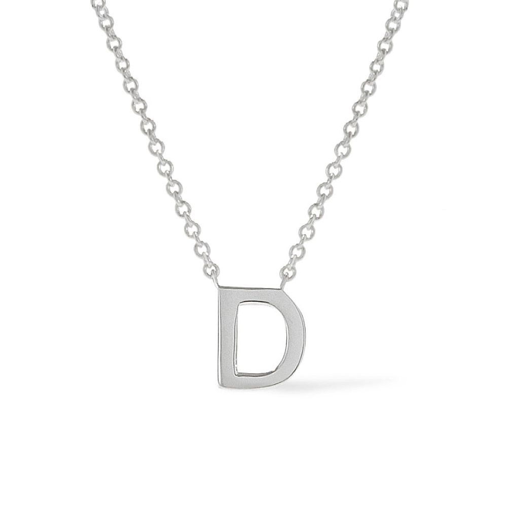 Ana Luisa - Silver Initial Necklace - Letter Necklace