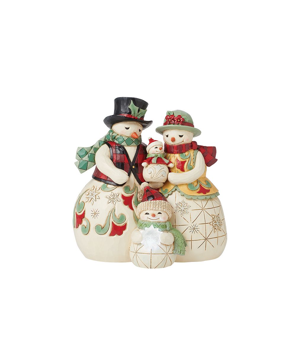 Фигурка Jim Shore Highland Glen Snowmen Family