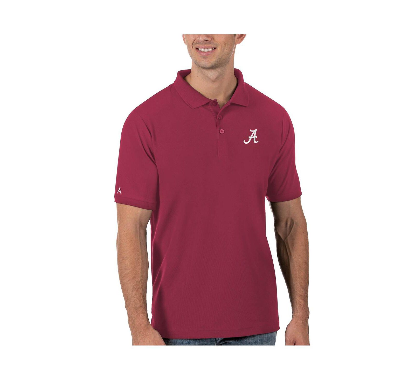 Antigua Men's Alabama Crimson Tide Legacy Pique Polo