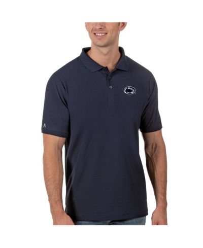 Antigua Мужская polo shirt Navy Penn State Nittany Lions Legacy Pique