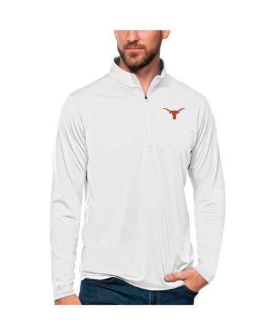 Мужской топ Antigua с молнией спереди и принтом Texas Longhorns
