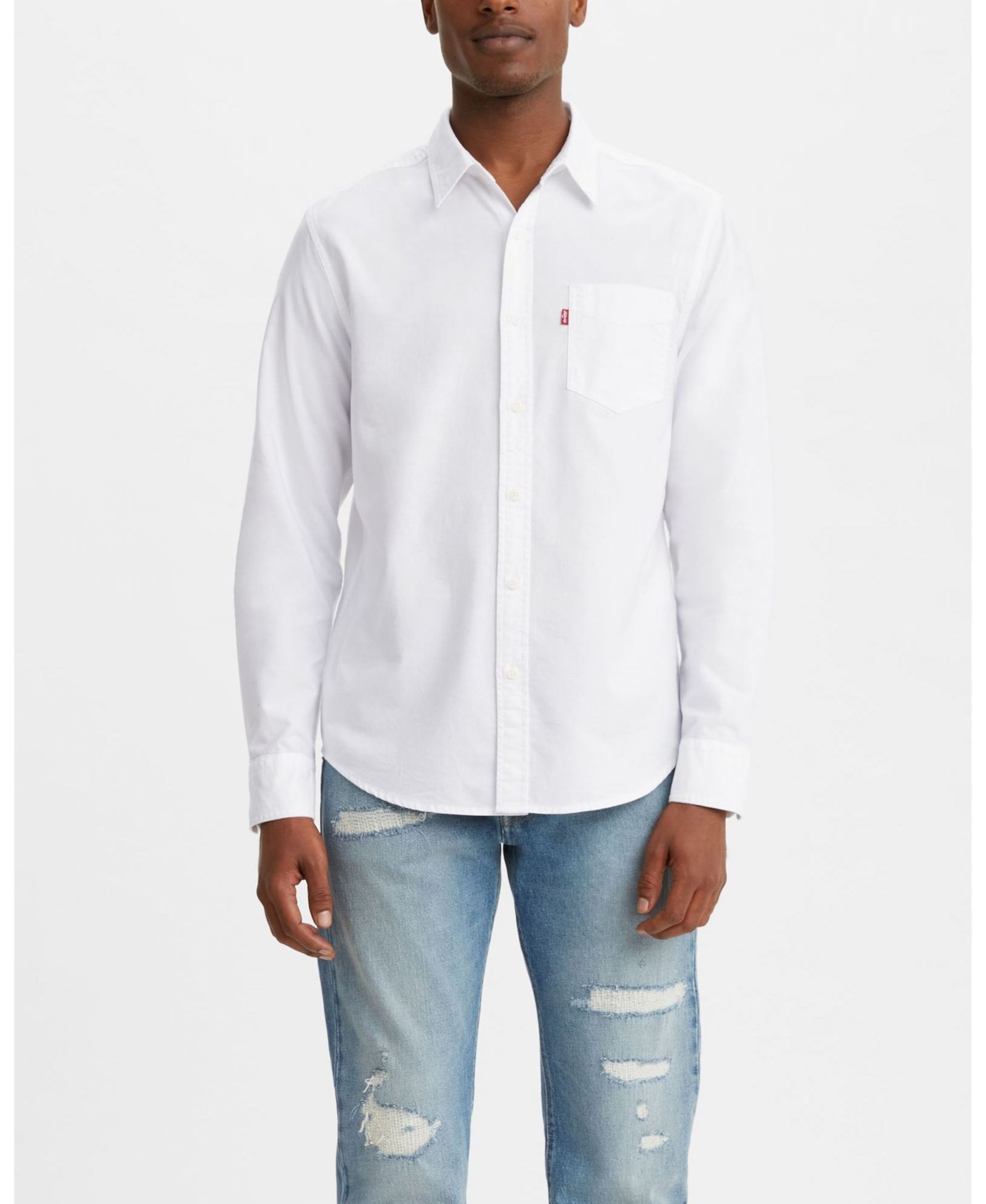 Levi's Мужская рубашка Classic Pocket Regular-Fit Long-Sleeve
