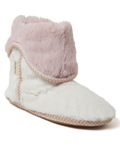 Женские меховые тапочки-ботильоны Dearfoams Beth Faux Fur