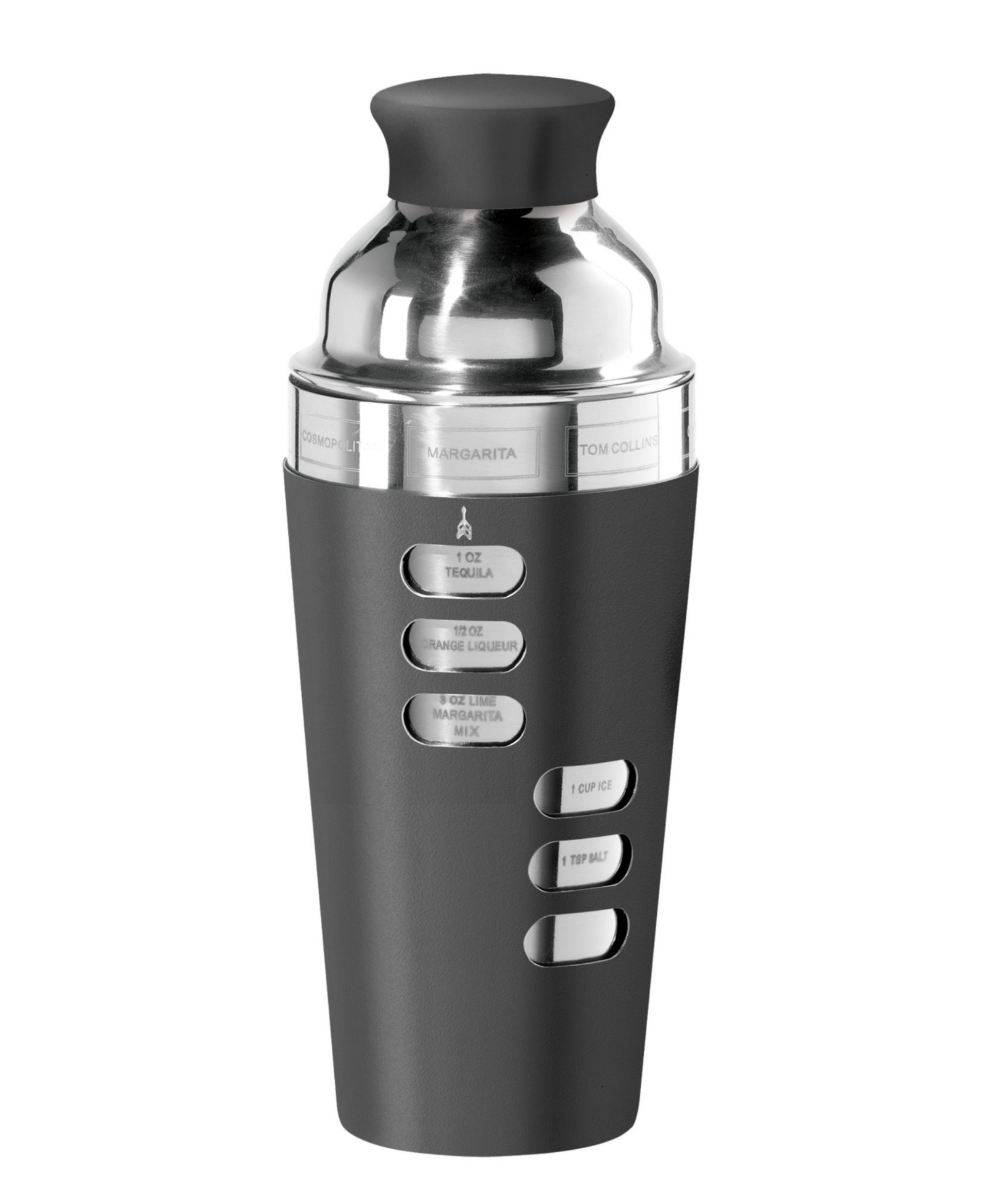 OGGI Dial a Drink 23oz Stainless Steel Cocktail Shaker