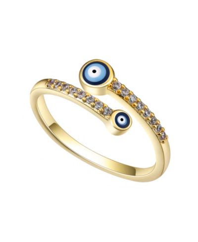 Кольцо Unwritten Cubic Zirconia Evil Eye Bypass