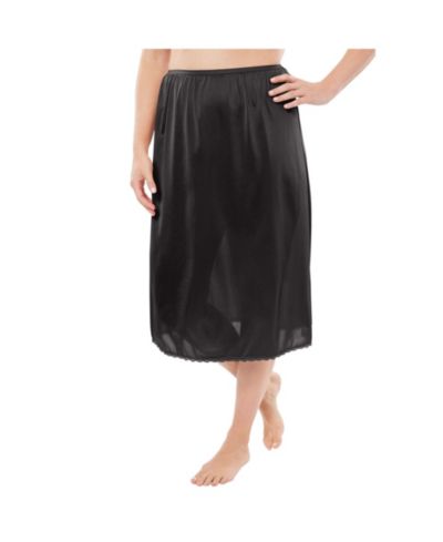 Женская нижняя юбка Plus Size 28" 2 шт.