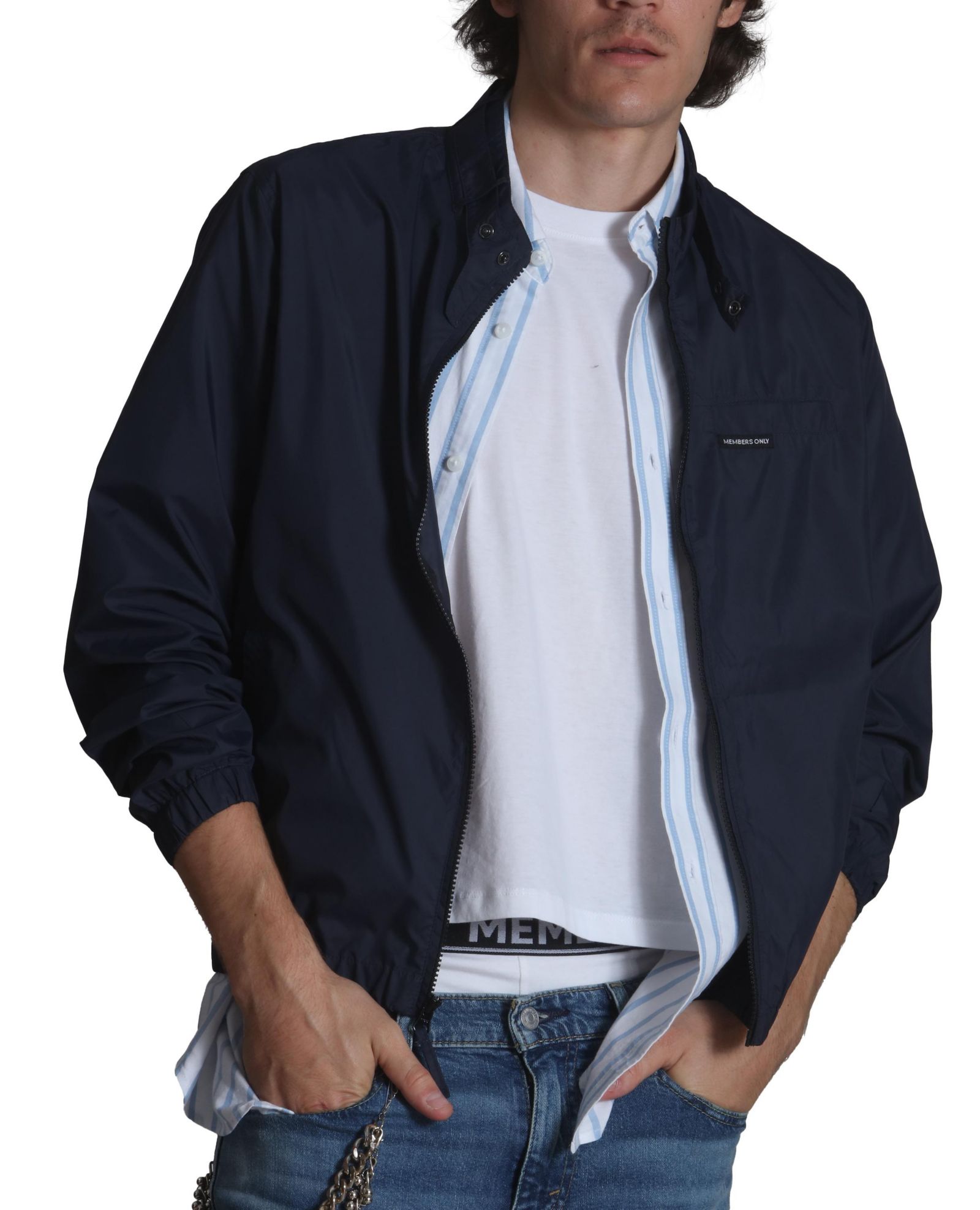 Members Only Big & Tall Windbreaker Packable Jacket