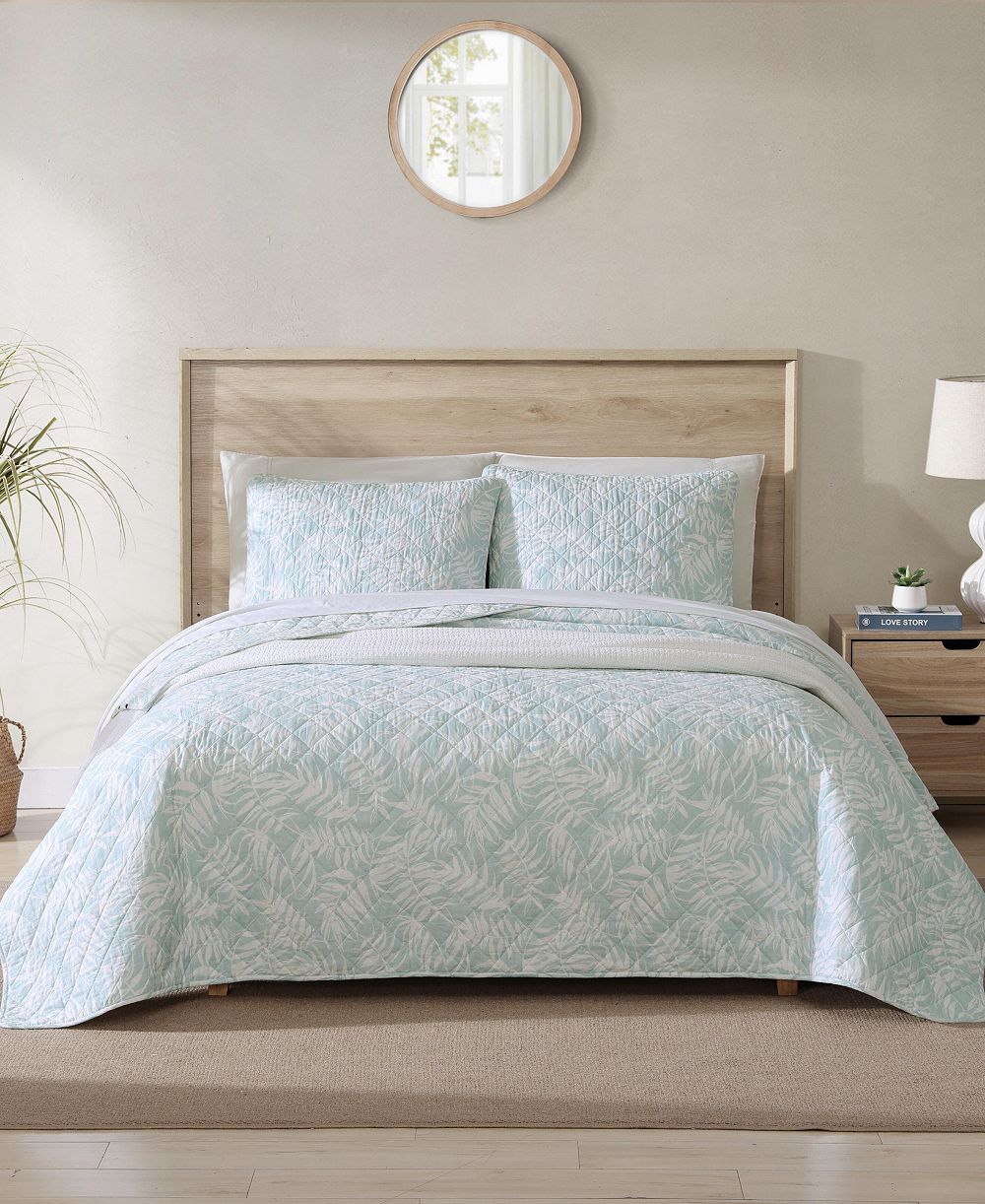 Комплект покрывала Tommy Bahama Home Art Of Palms, 2 шт., Twin