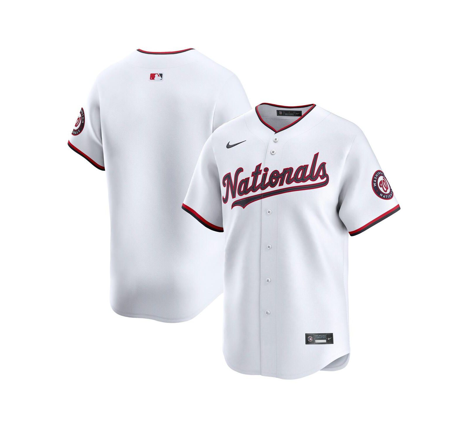 Nike Men's White Washington Nationals Home Limited Jersey