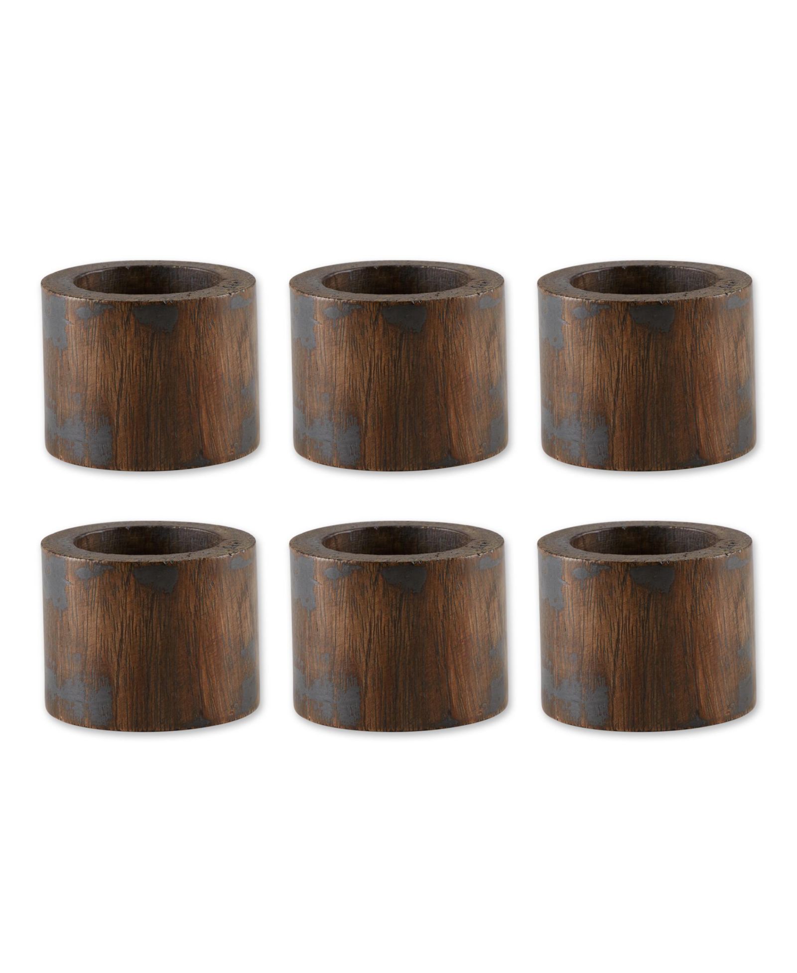 Design Imports набор деревянных колец для салфеток, 6 шт.