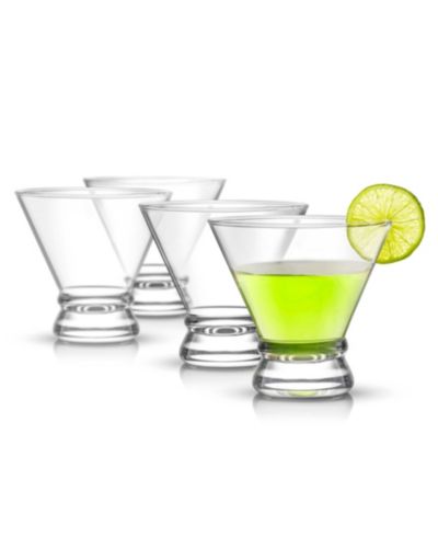 JoyJolt Afina бокалы для мартини без ножки, набор из 4 шт
