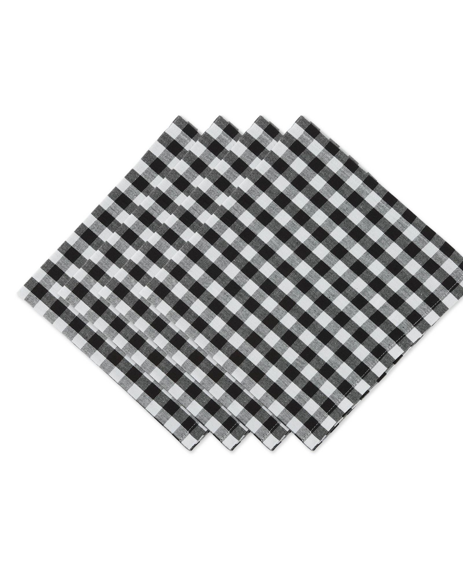 Design Imports Набор салфеток Gingham, 4 шт