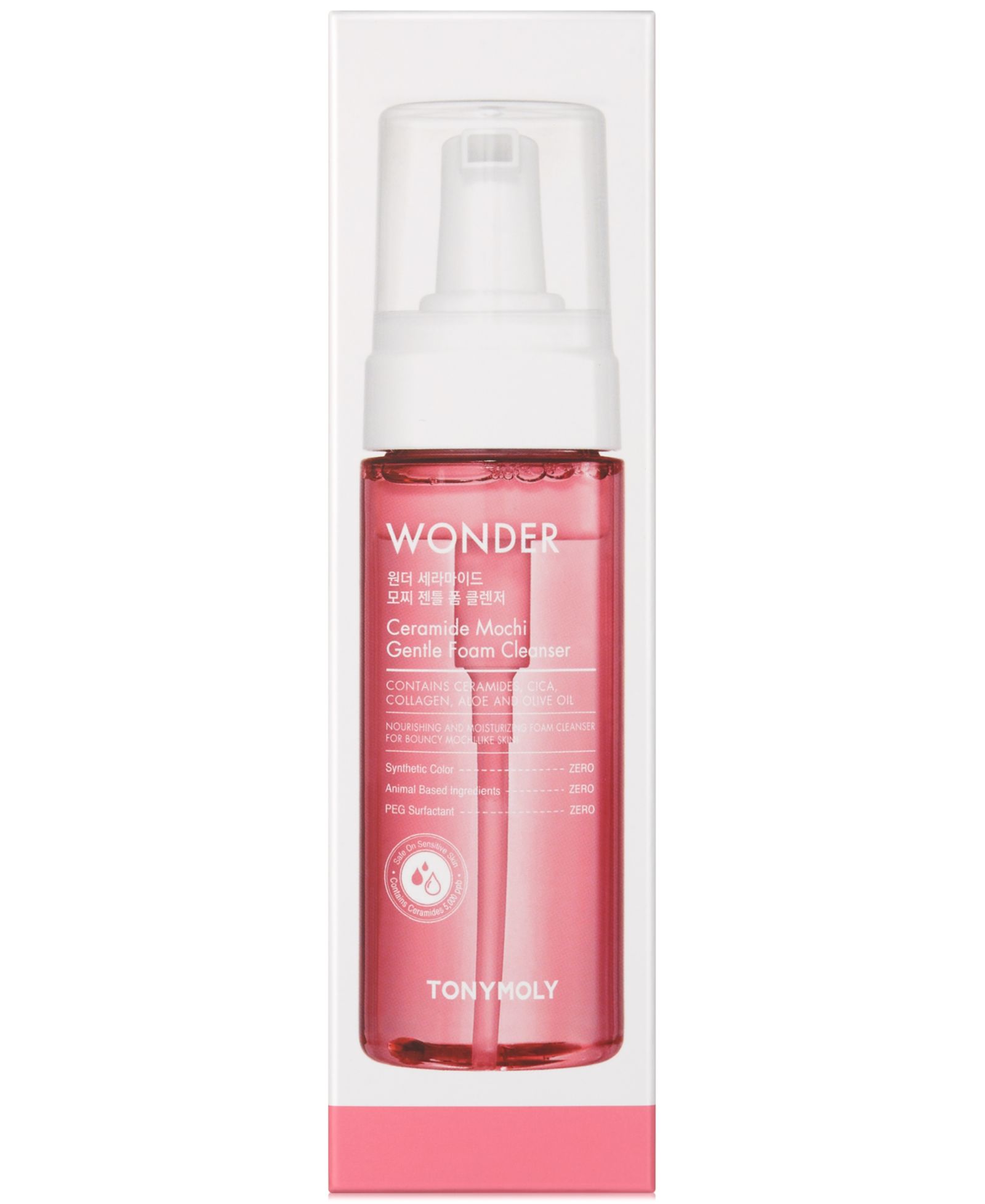 TONYMOLY Wonder Ceramide Mochi Gentle Foam Cleanser