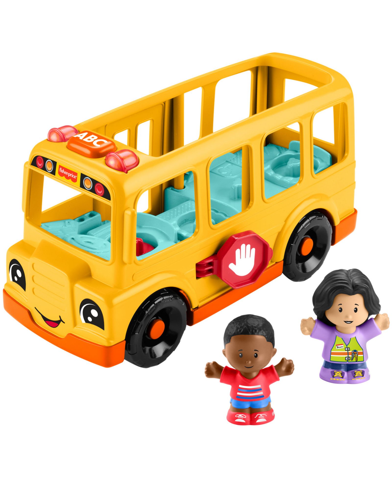 Музыкальная игрушка Little People School Bus для малышей с 2 фигурками, набор из 2 предметов