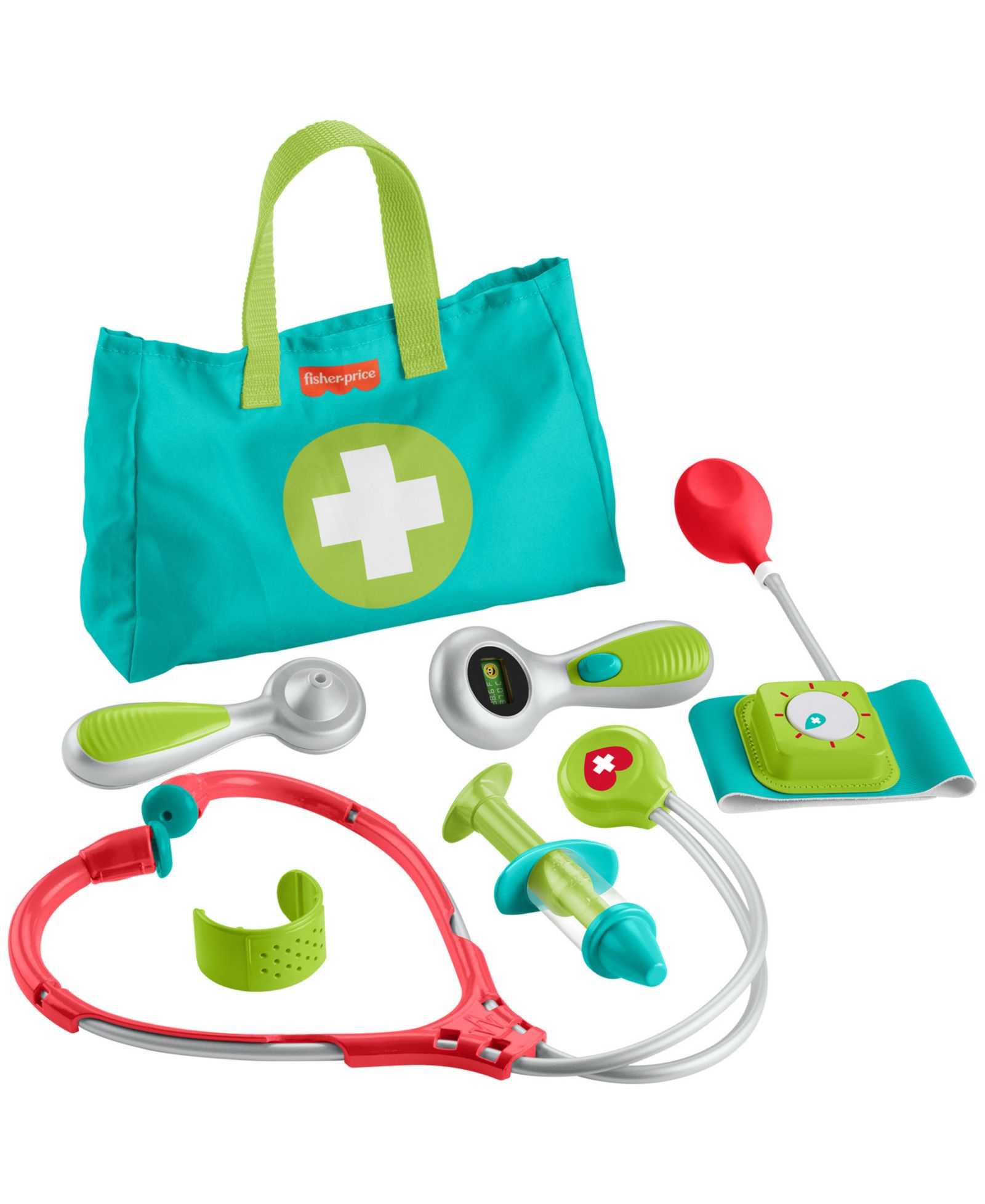 Медицинский набор Fisher-Price 7-в-1 для детей от 3 лет
