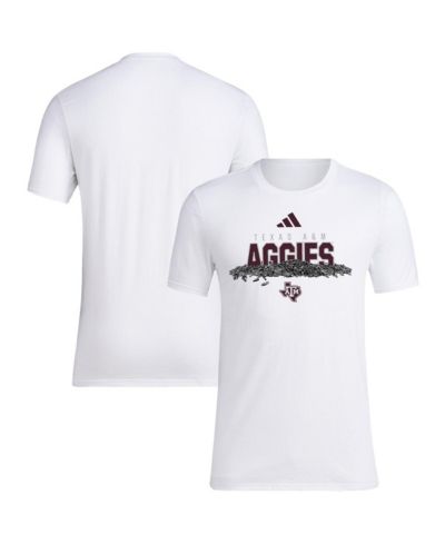 Adidas Men's White Texas A&M Aggies Baseball Sunflower Seeds T-Shirt