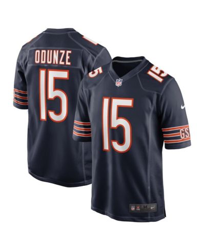 Мужская джерси Nike Rome Odunze Navy Chicago Bears 2024 NFL Draft First Round Pick